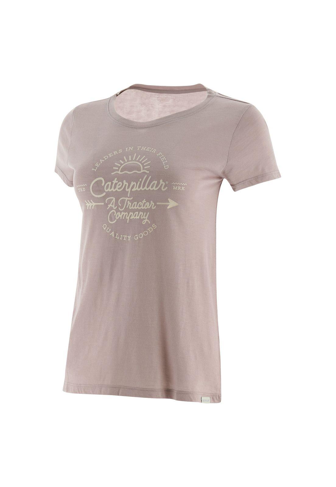 Polera M/C Mujer Work Graphic Tee Lila-0