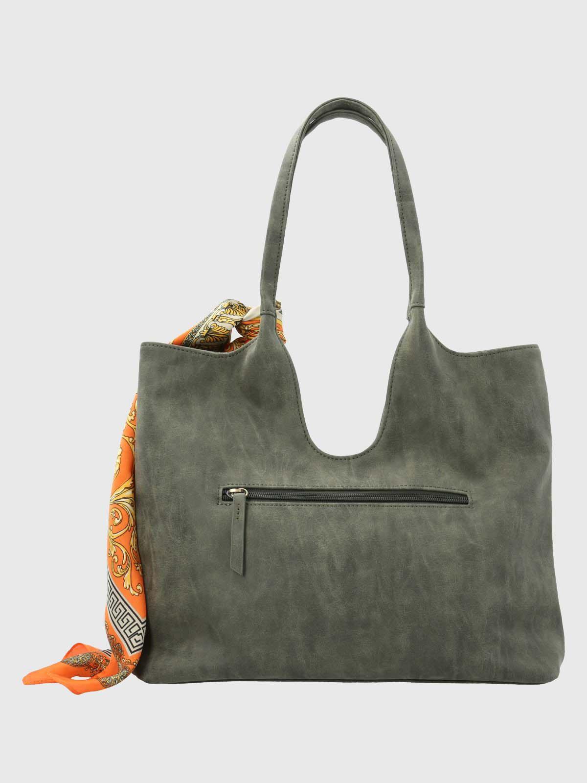 Cartera Ecocuero Mujer Donna Bag Verde-2