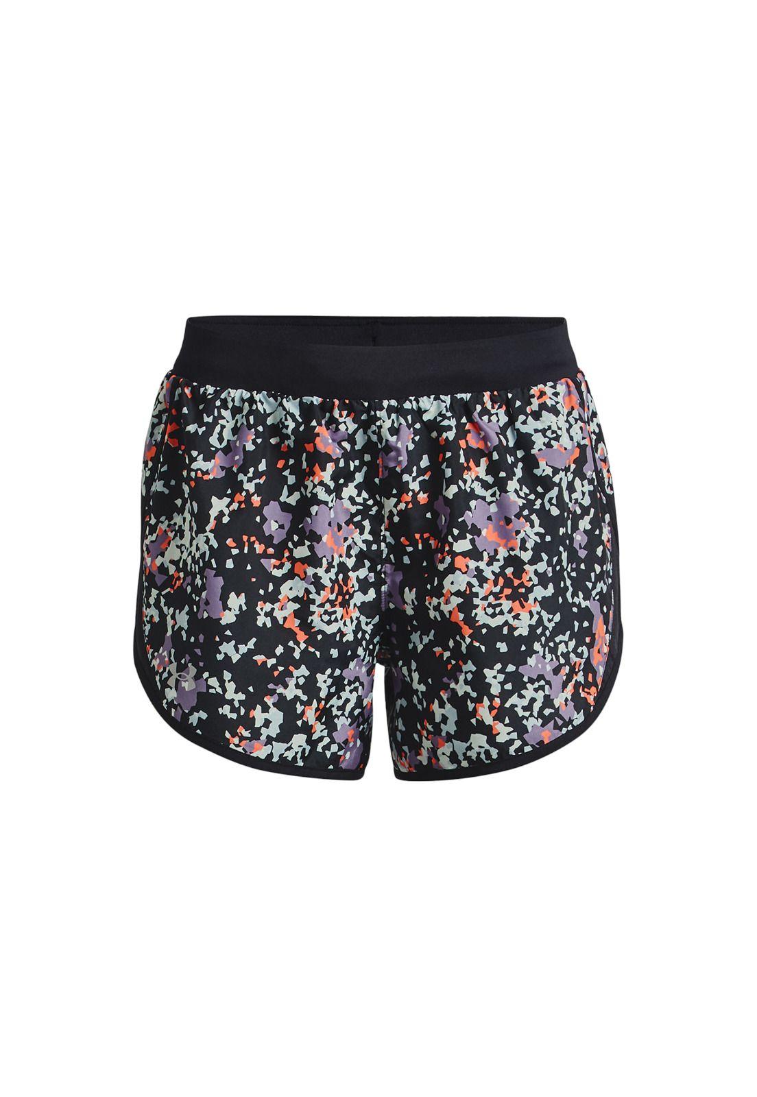 Short Mujer Fly By 2.0 Printed Negro-0