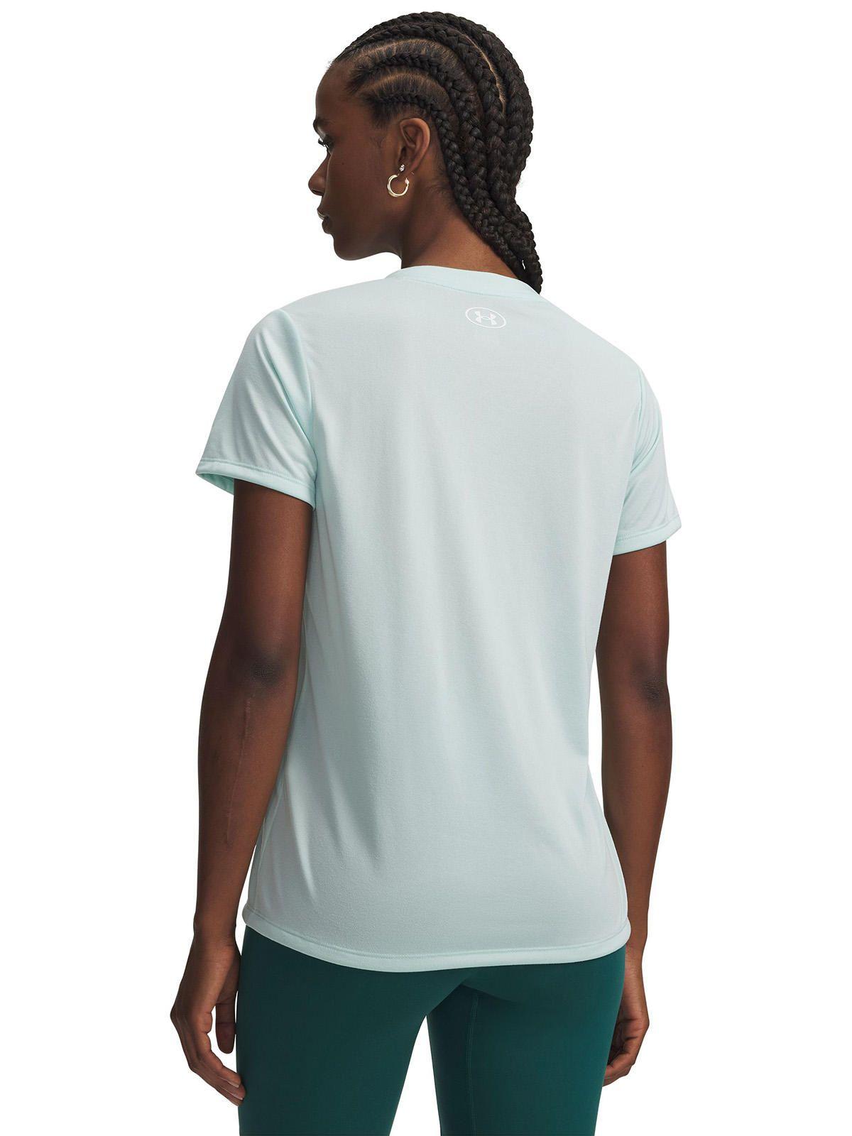 Polera M/C Mujer Tech Verde-1