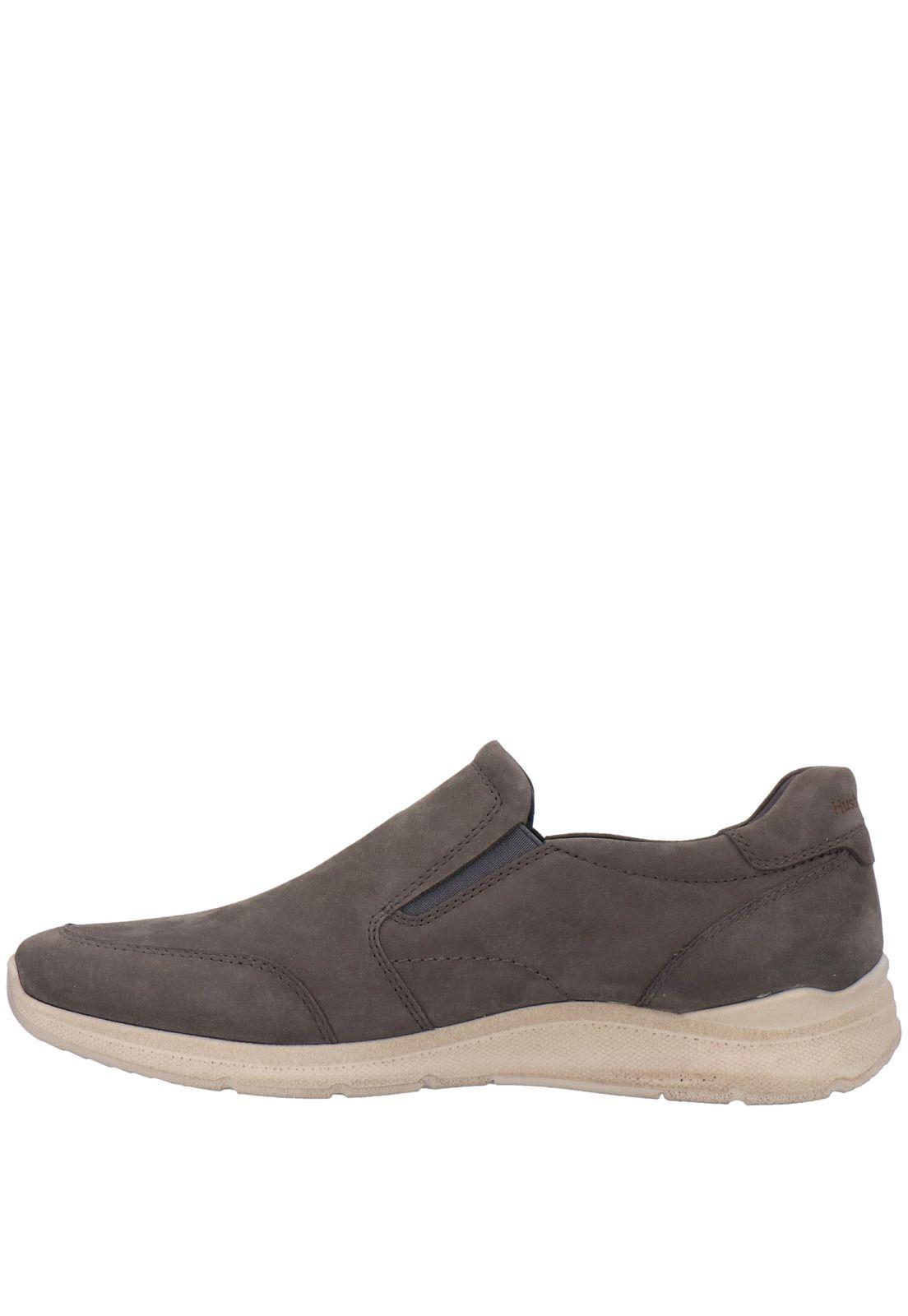 Zapatilla Cuero Hombre Damned Gris-0