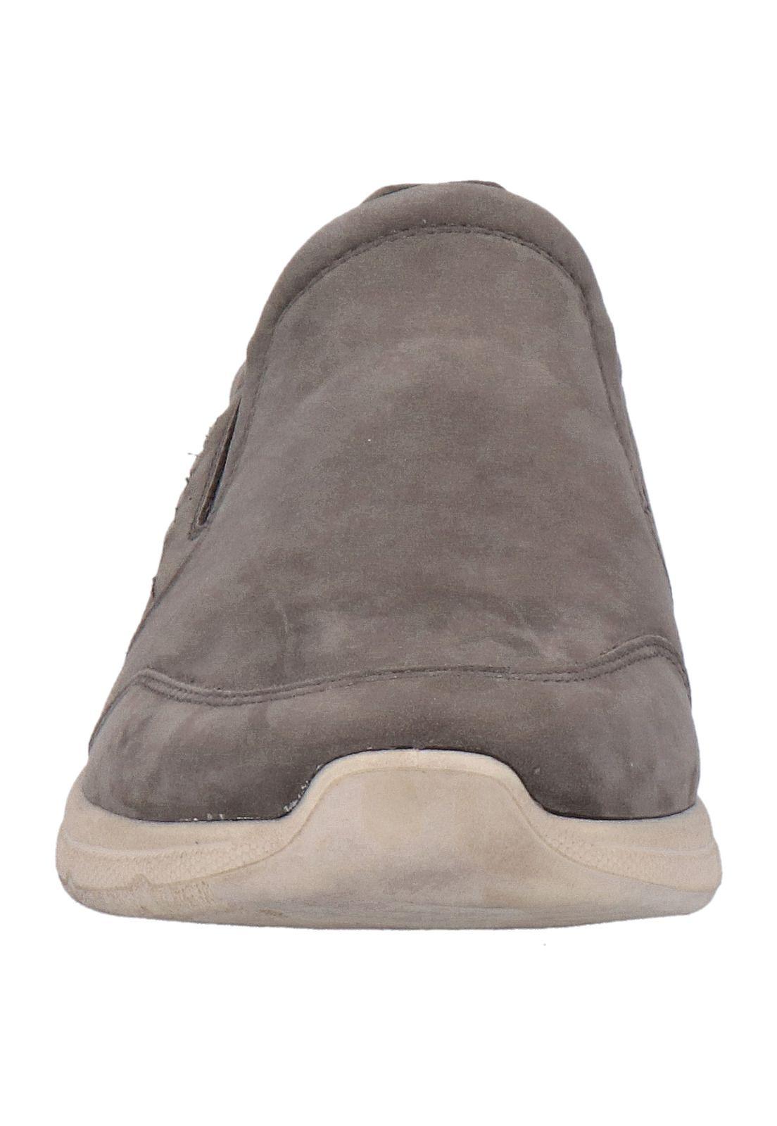 Zapatilla Cuero Hombre Damned Gris-2