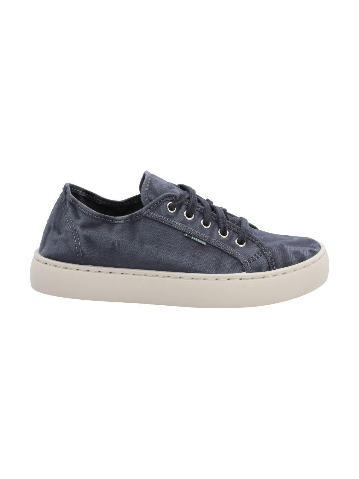 Zapatilla Algodón Orgánico Mujer Bronte Azul-0