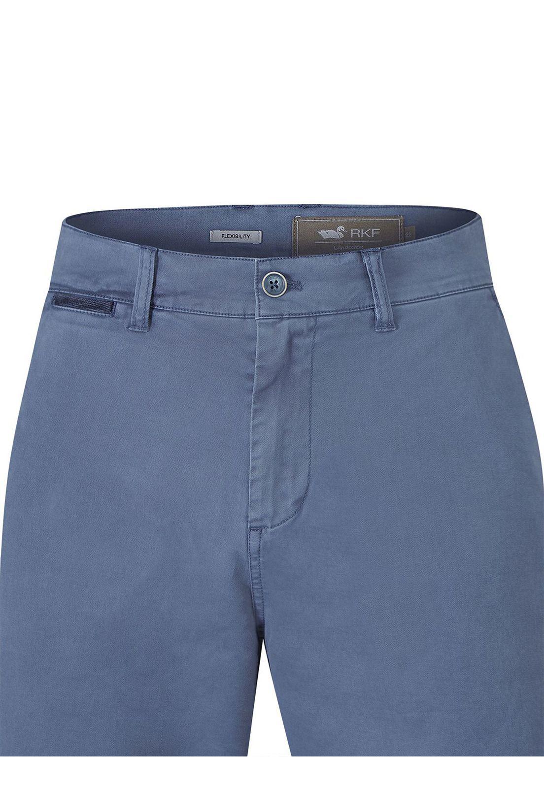 Short Algodón Hombre Classic Azul-3