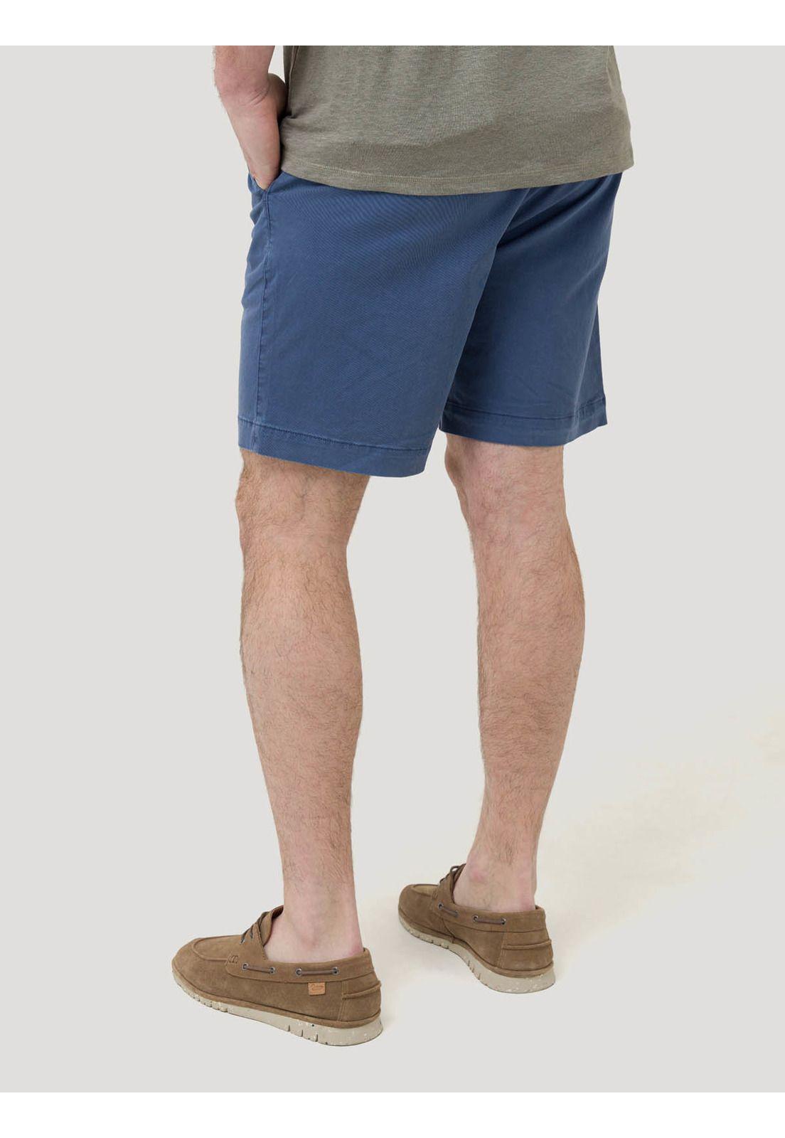 Short Algodón Hombre Classic Azul-5