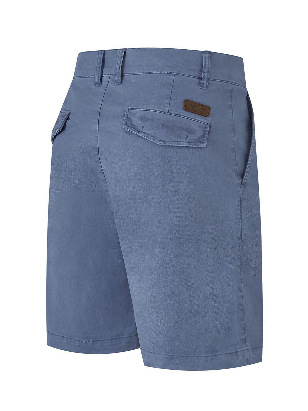 Short Algodón Hombre Classic Azul-1