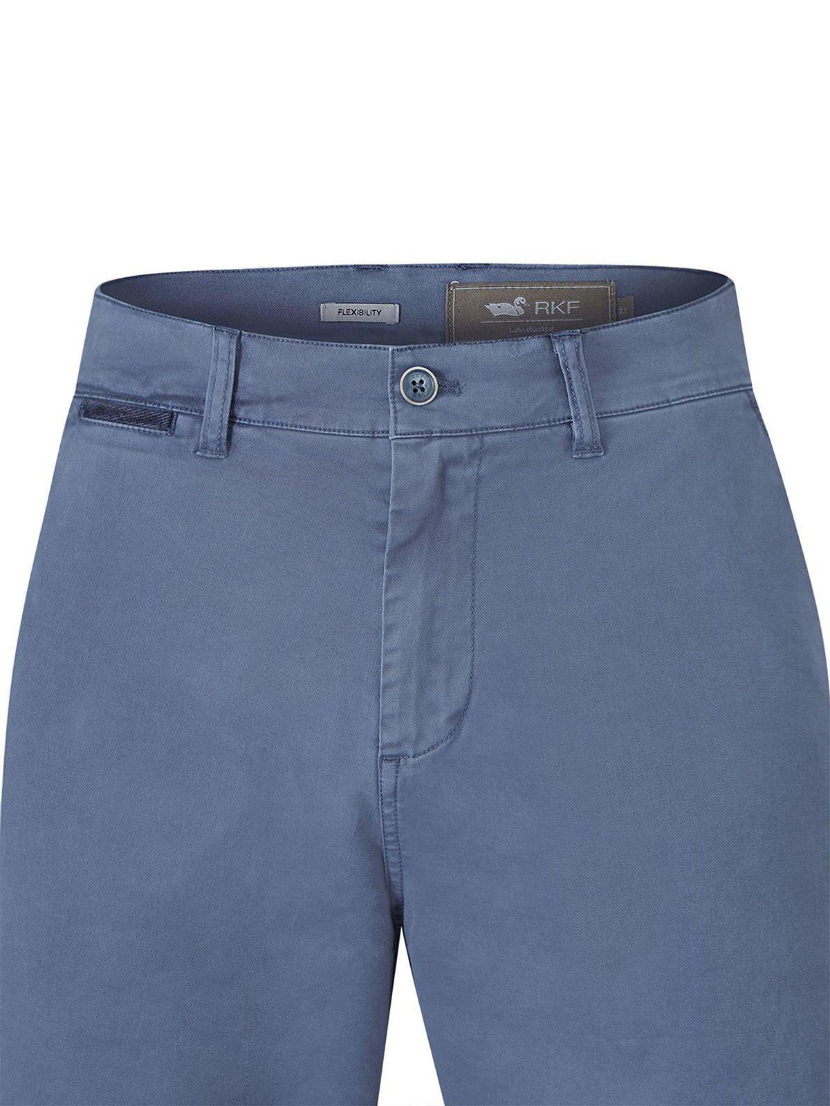 Short Algodón Hombre Classic Azul-3