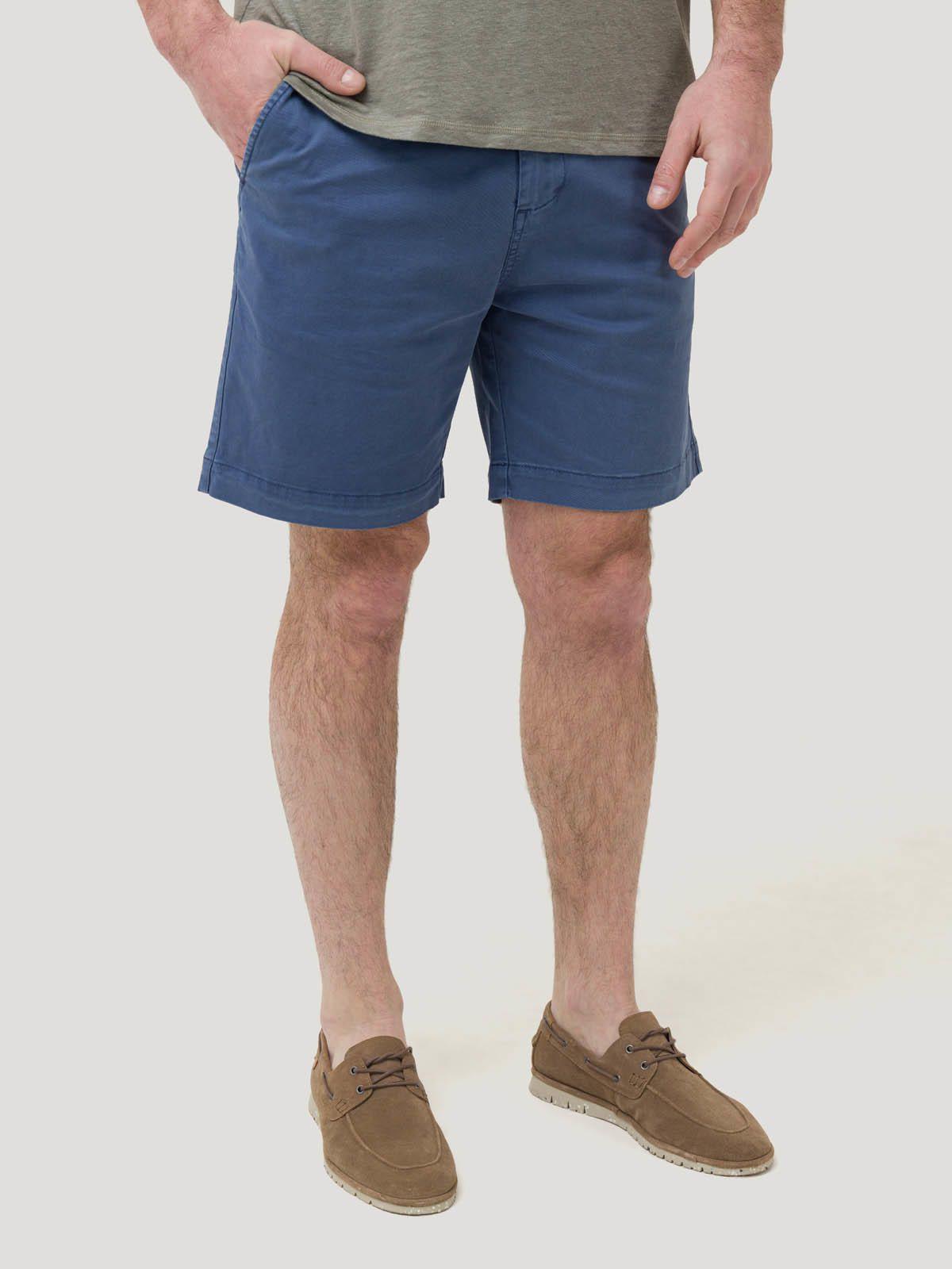 Short Algodón Hombre Classic Azul-4