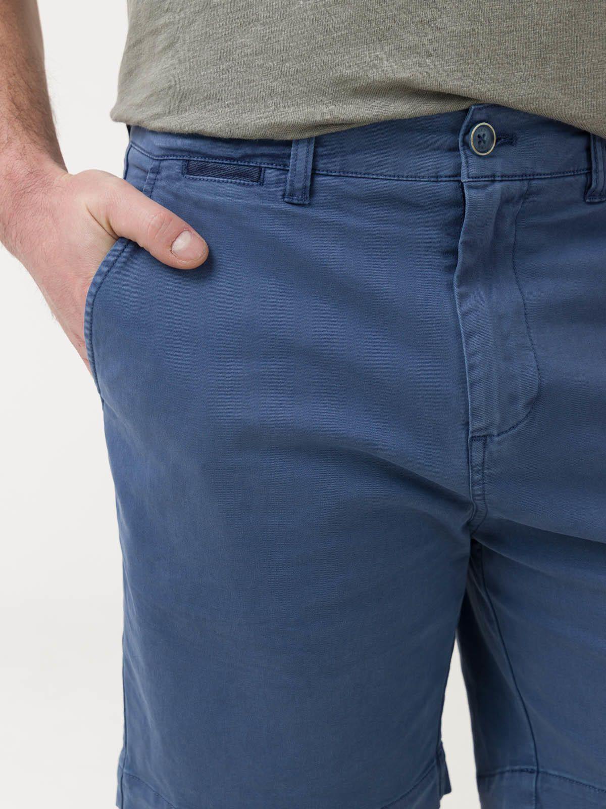 Short Algodón Hombre Classic Azul-6