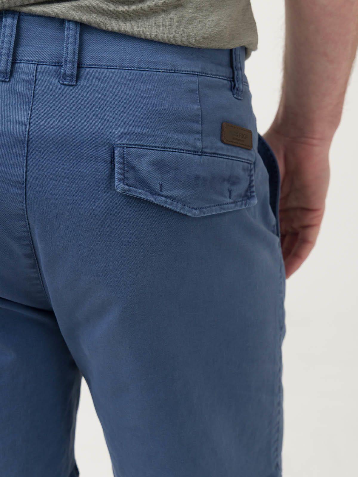 Short Algodón Hombre Classic Azul-7