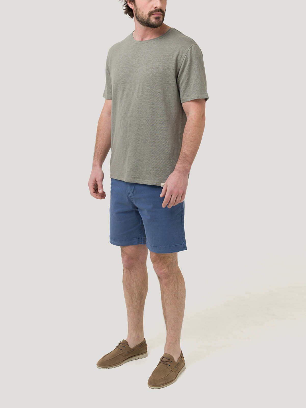 Short Algodón Hombre Classic Azul-8