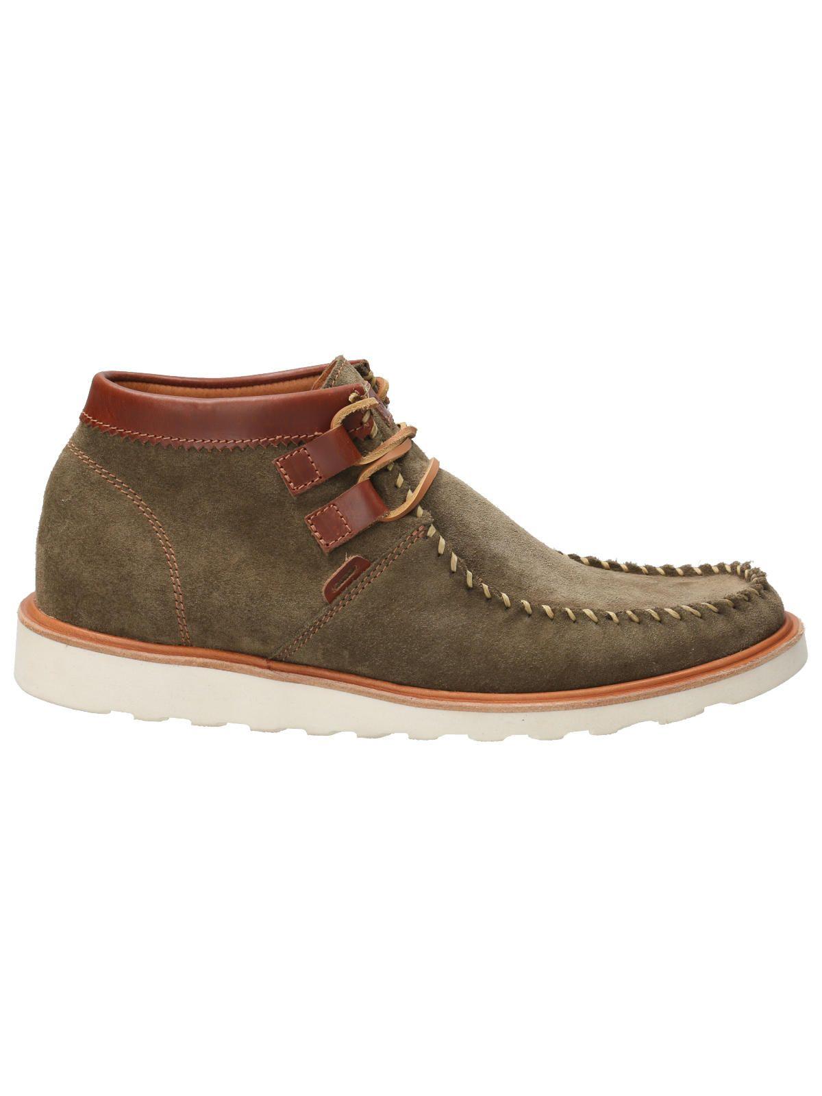 Botín Cuero Hombre Ruivo Verde-0