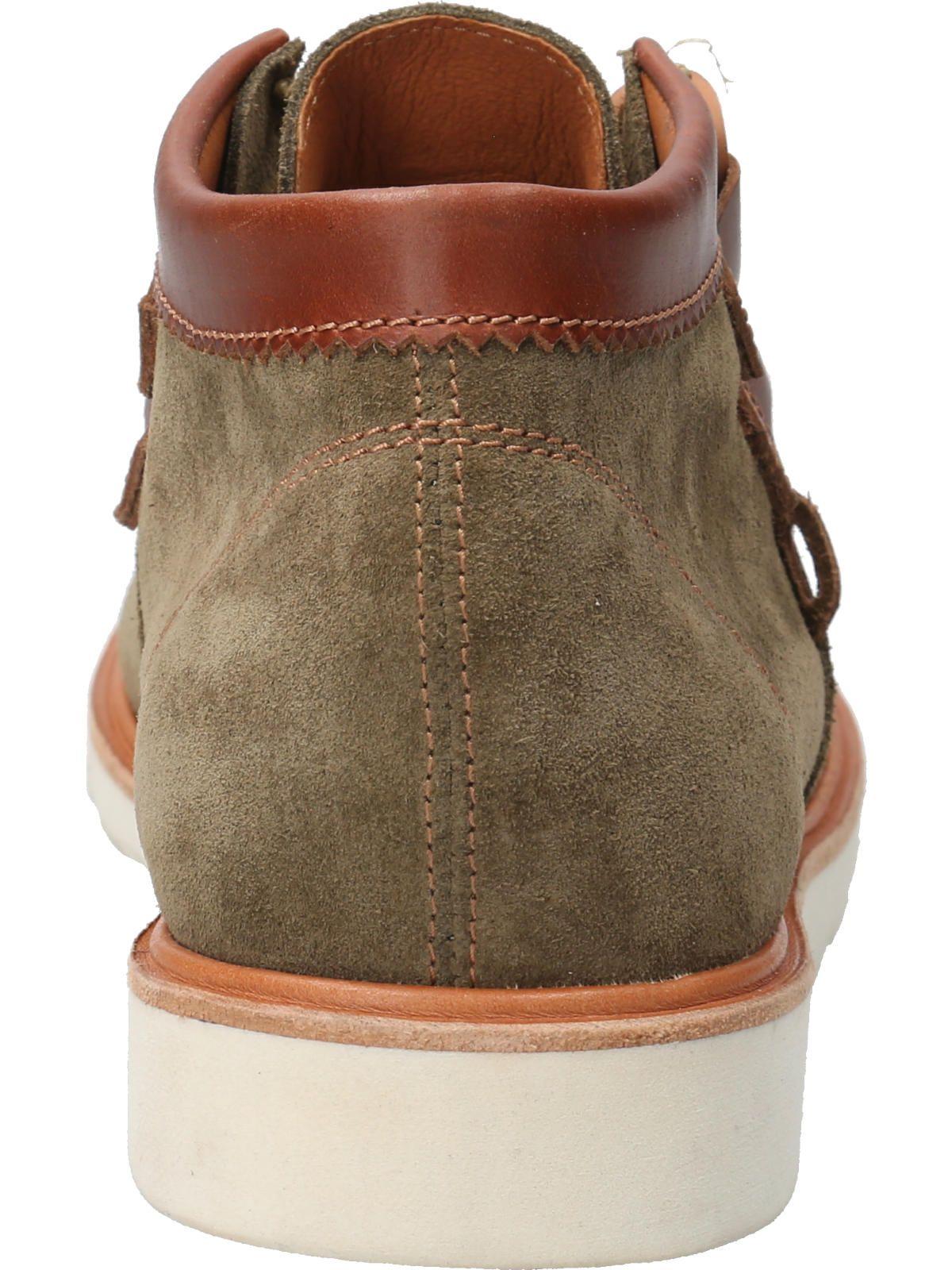 Botín Cuero Hombre Ruivo Verde-5