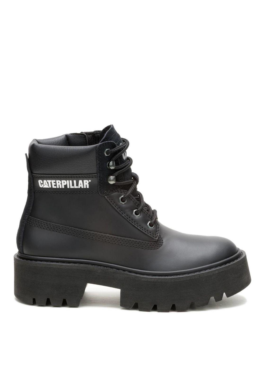 Botin Cuero Mujer Colorado Max 6 Zip Negro-1
