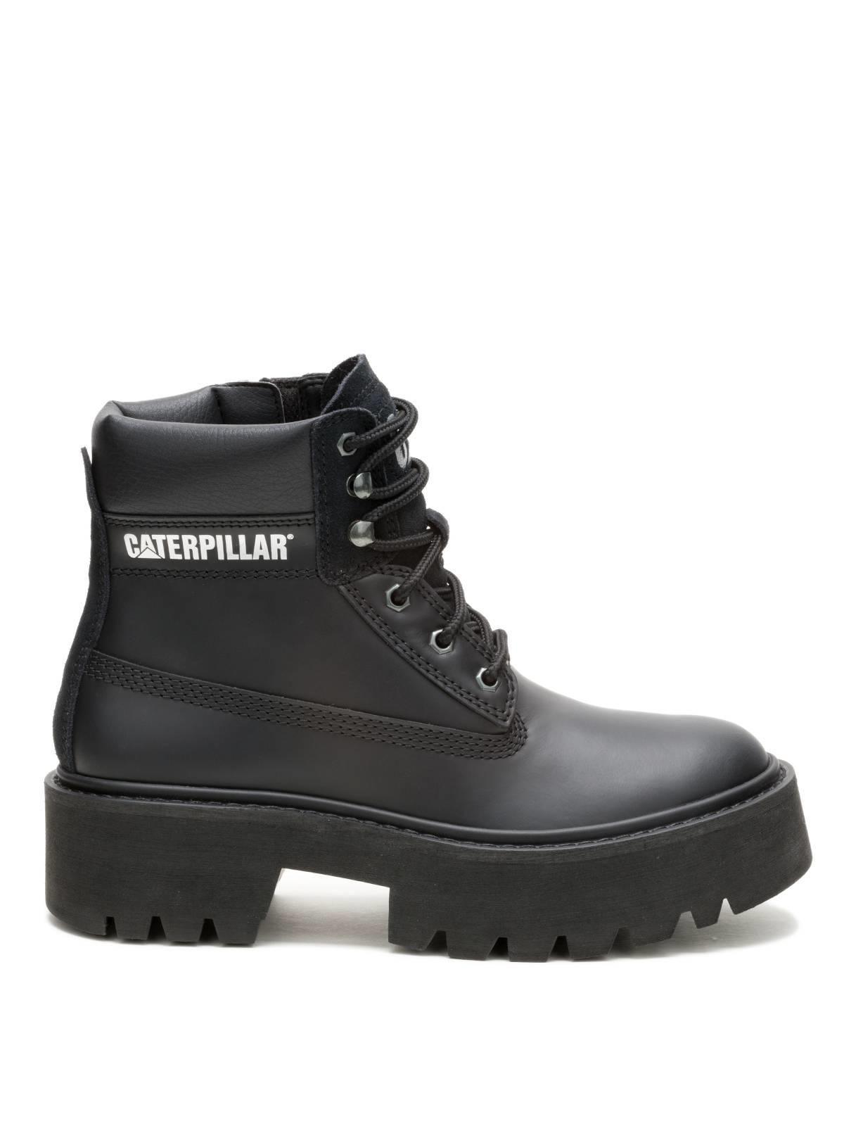 Botin Cuero Mujer Colorado Max 6 Zip Negro-1