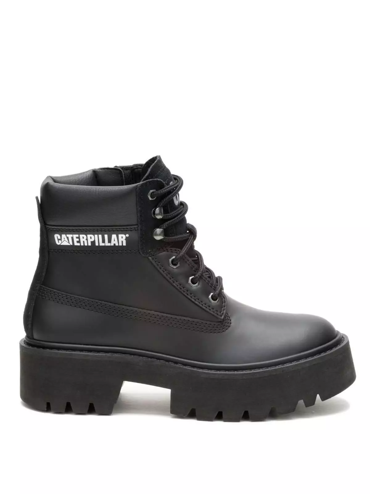 Botin Cuero Mujer Colorado Max 6 Zip Negro-1