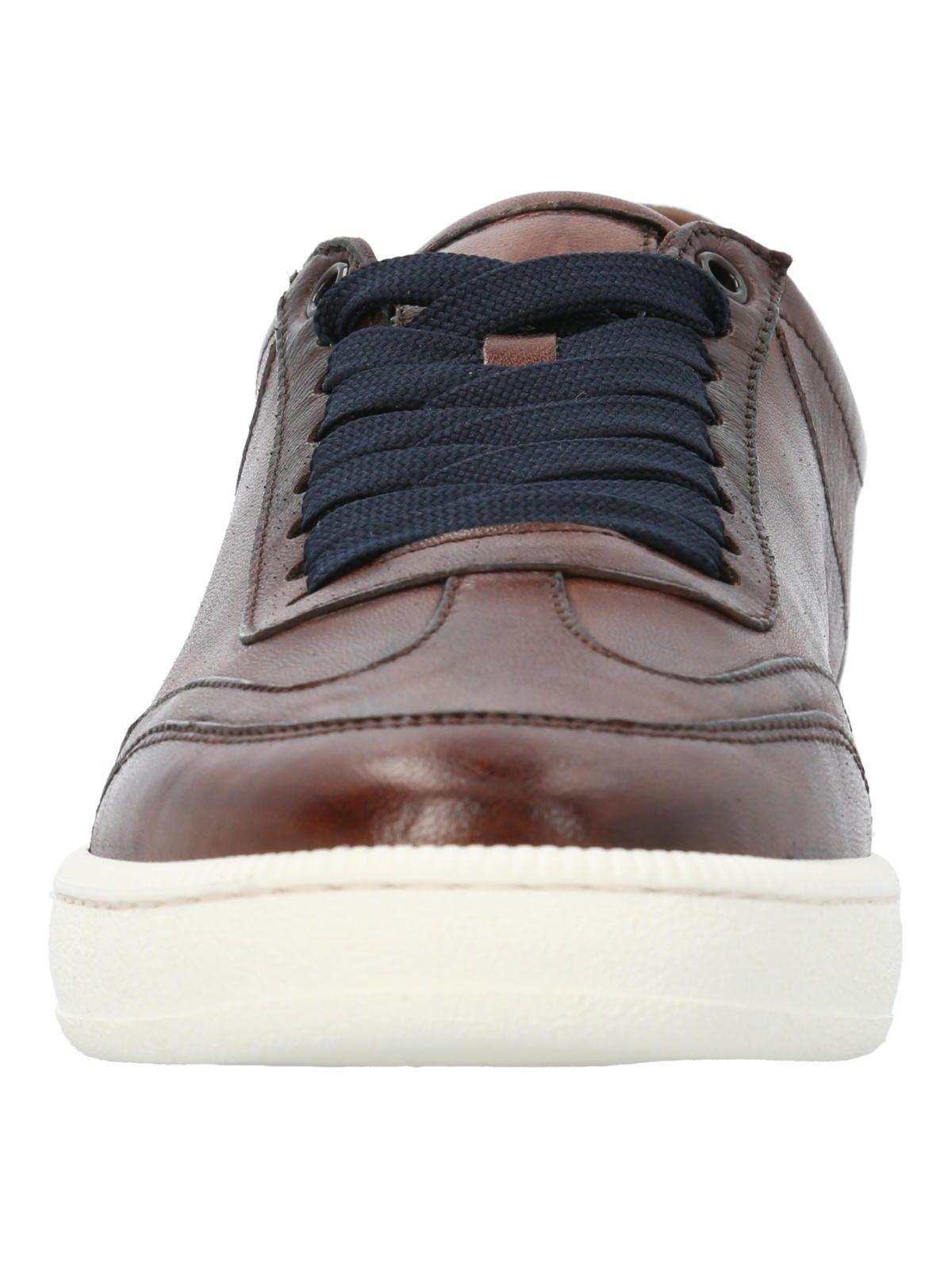 Zapatilla Cuero Hombre Lagos Café-3