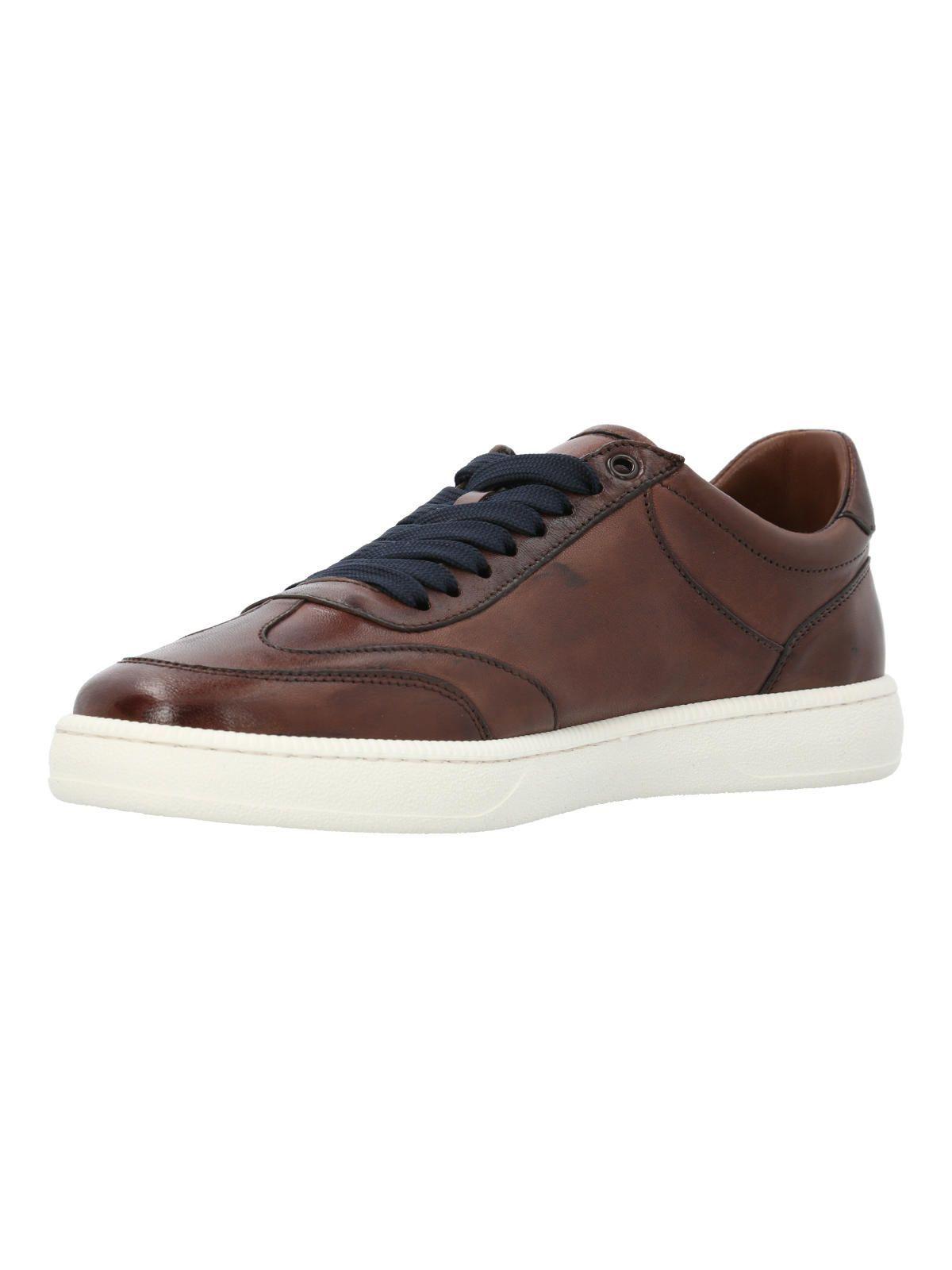Zapatilla Cuero Hombre Lagos Café-4
