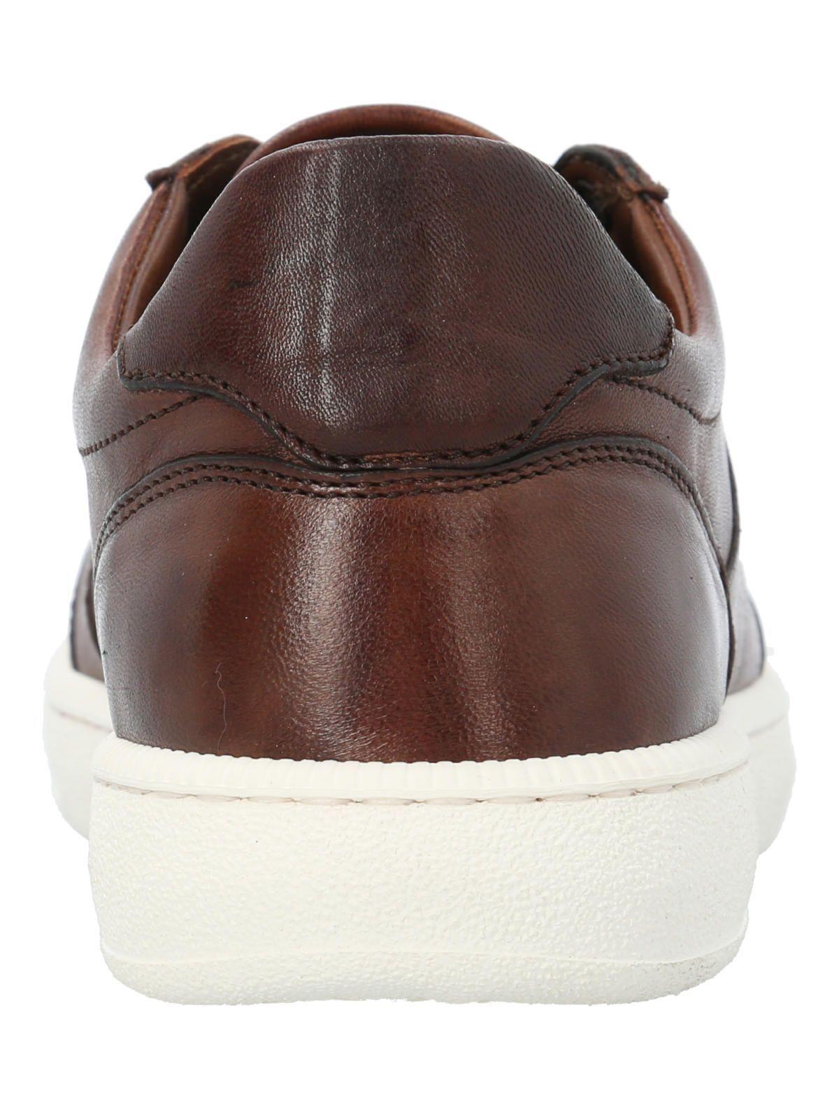 Zapatilla Cuero Hombre Lagos Café-6