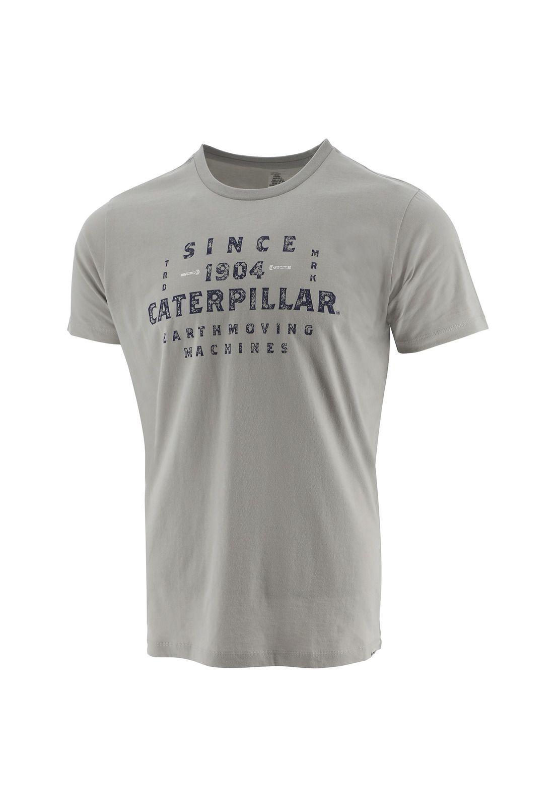 Polera M/C Hombre Foundation Earthmovers T Gris-0