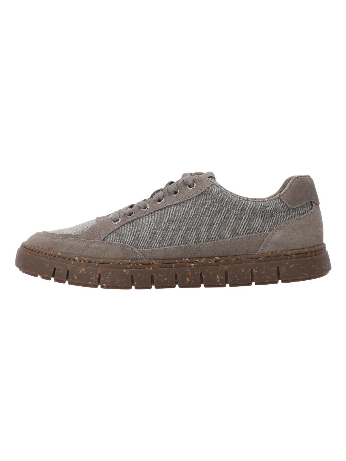 Zapatilla Cuero Hombre Tokio Gris-5
