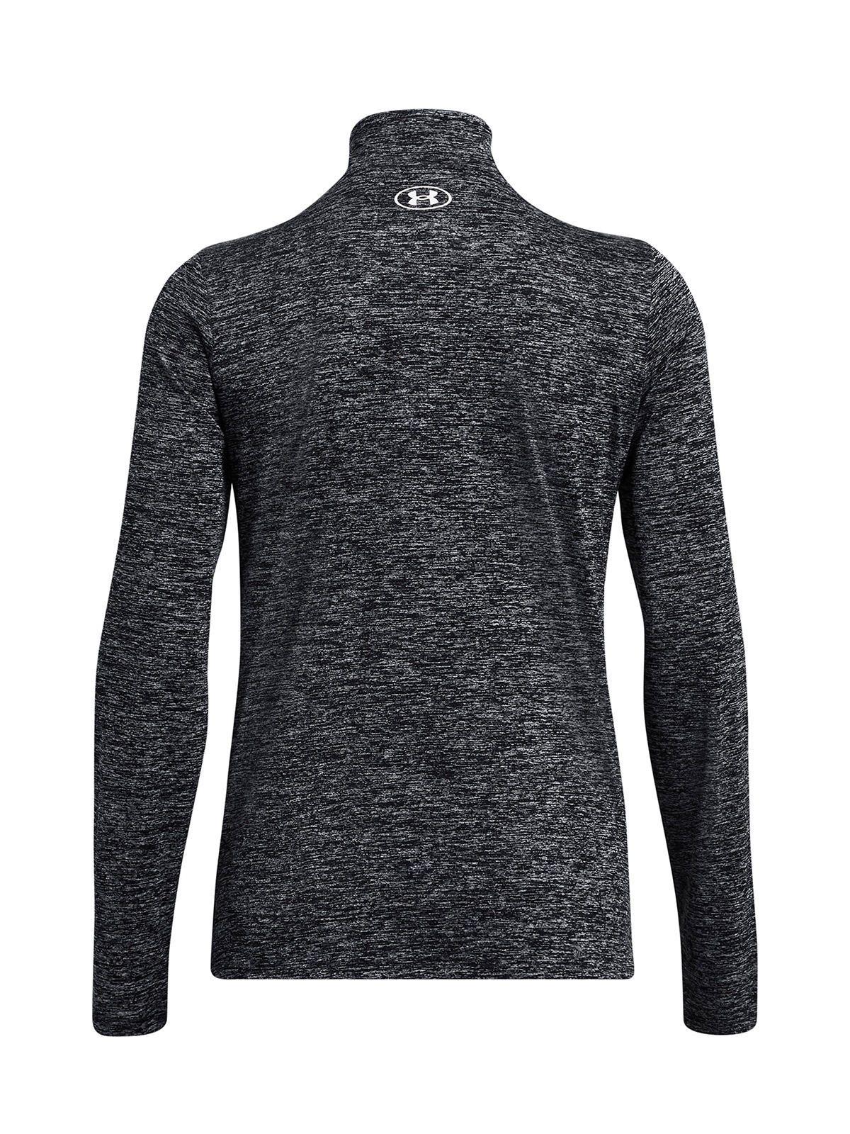 Poleron UA Tech Twist Negro Mujer-1