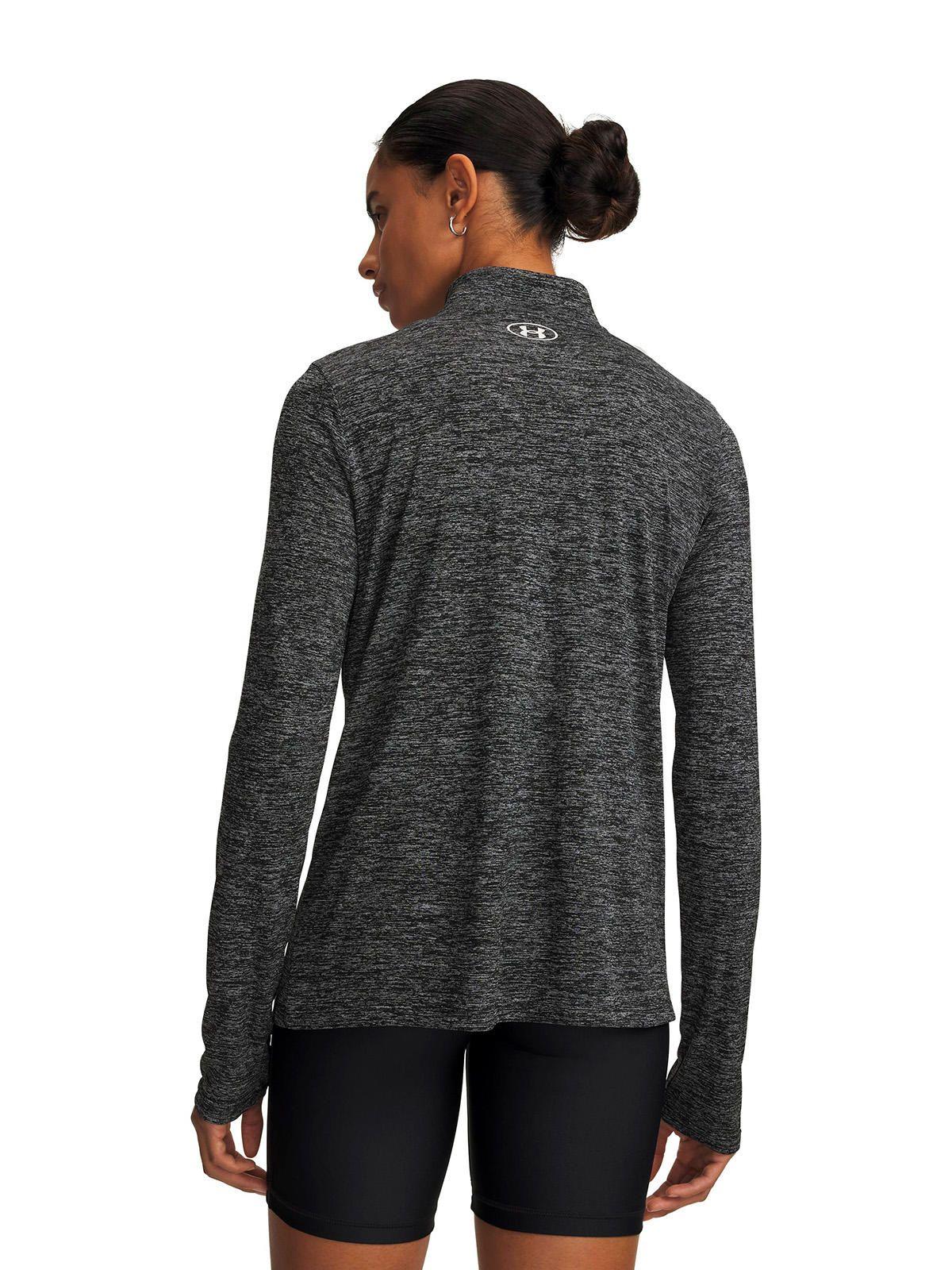 Poleron UA Tech Twist Negro Mujer-4