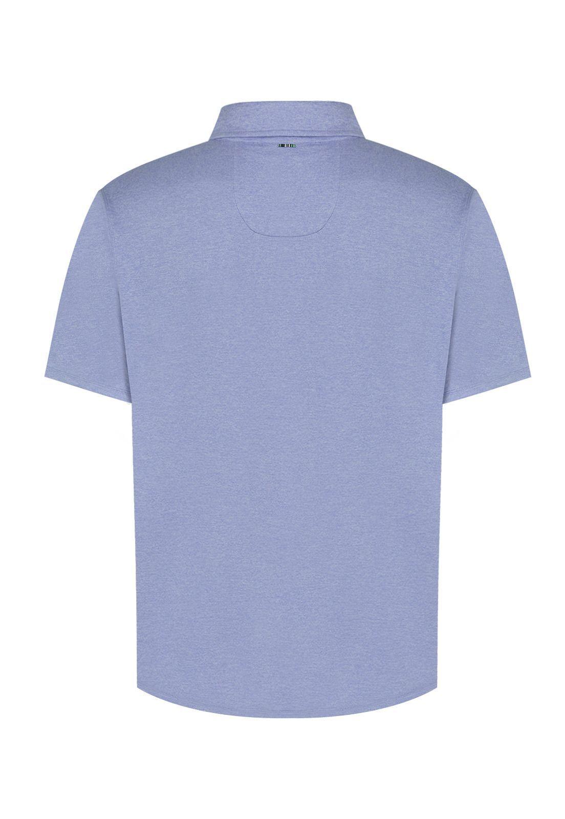 Polera Fibras Recicladas Azul Frateli Hombre -1