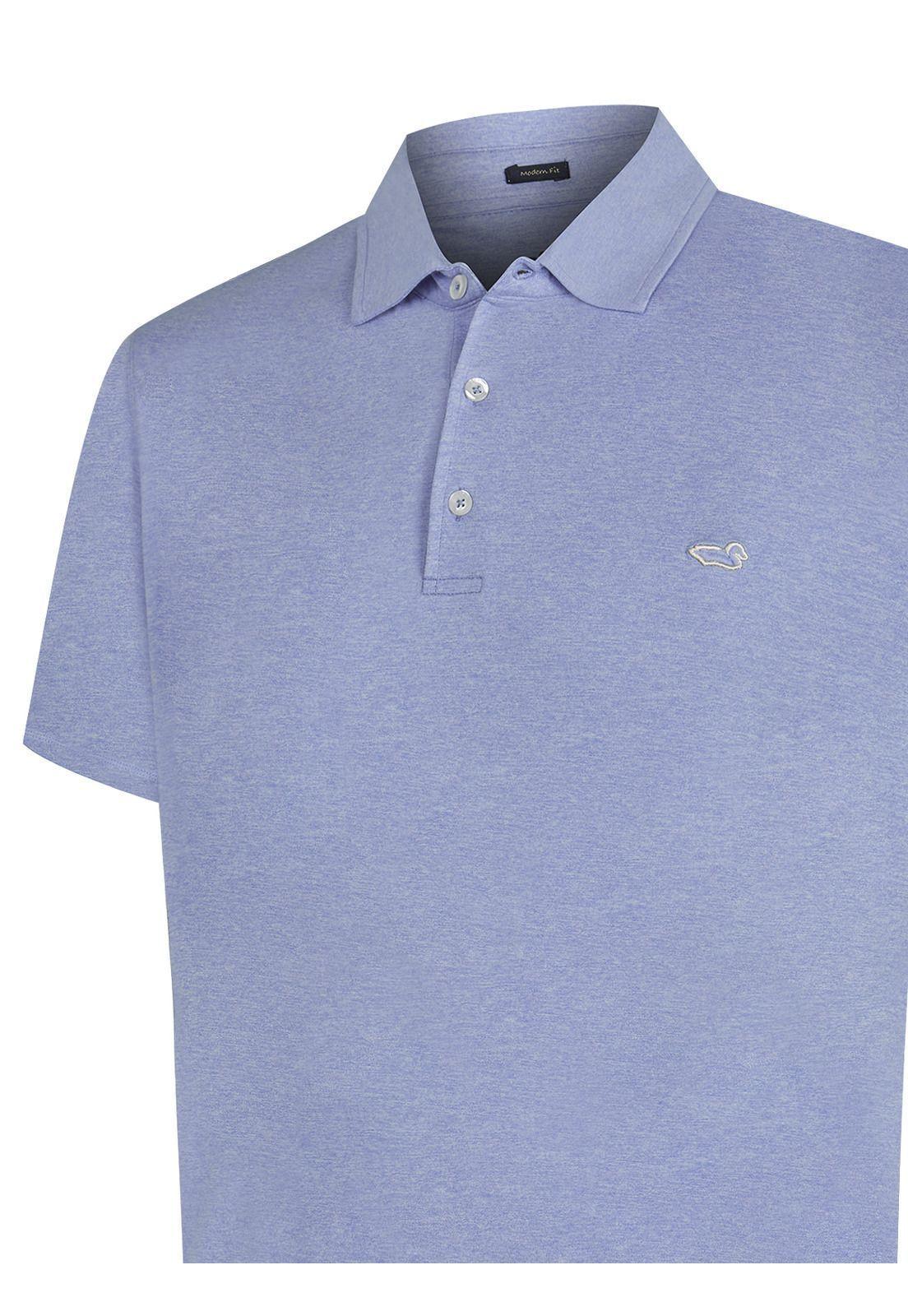 Polera Fibras Recicladas Azul Frateli Hombre -3