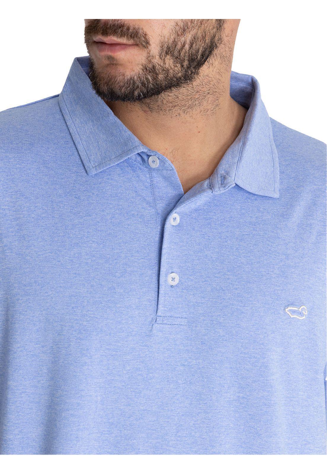 Polera Fibras Recicladas Azul Frateli Hombre -7