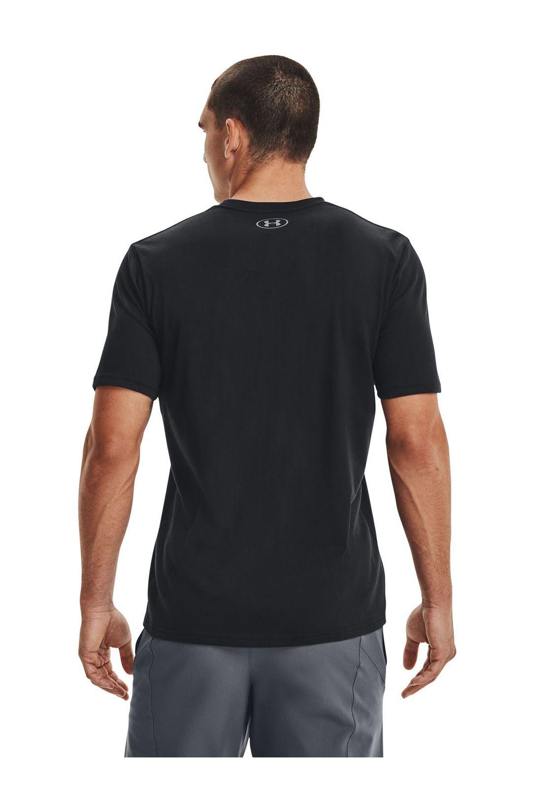 Polera manga corta TeamWrdmrk hombre Negro-4