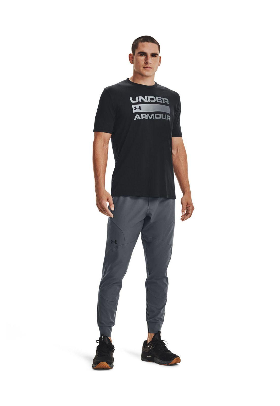 Polera manga corta TeamWrdmrk hombre Negro-5