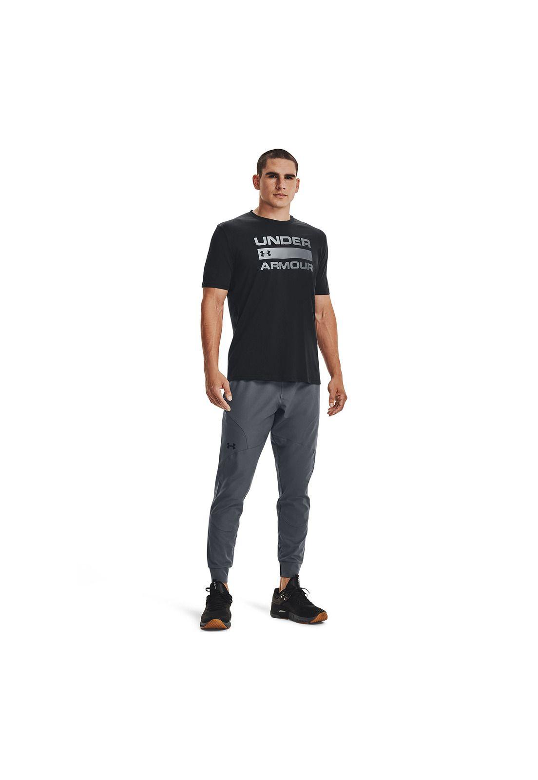 Polera manga corta TeamWrdmrk hombre Negro-6