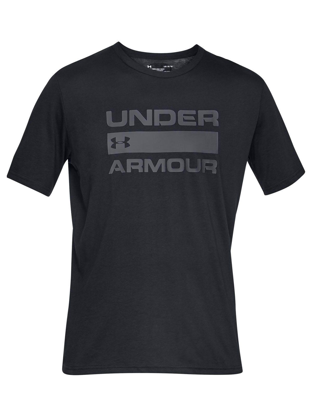 Polera manga corta TeamWrdmrk hombre Negro-0