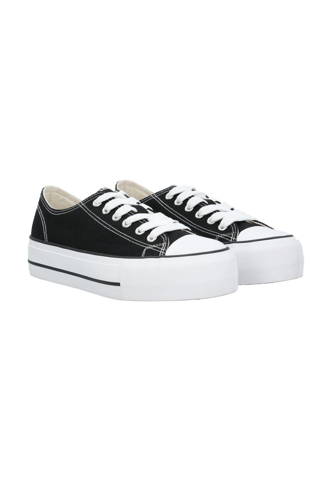 Zapatilla Mujer Sami Negro-8