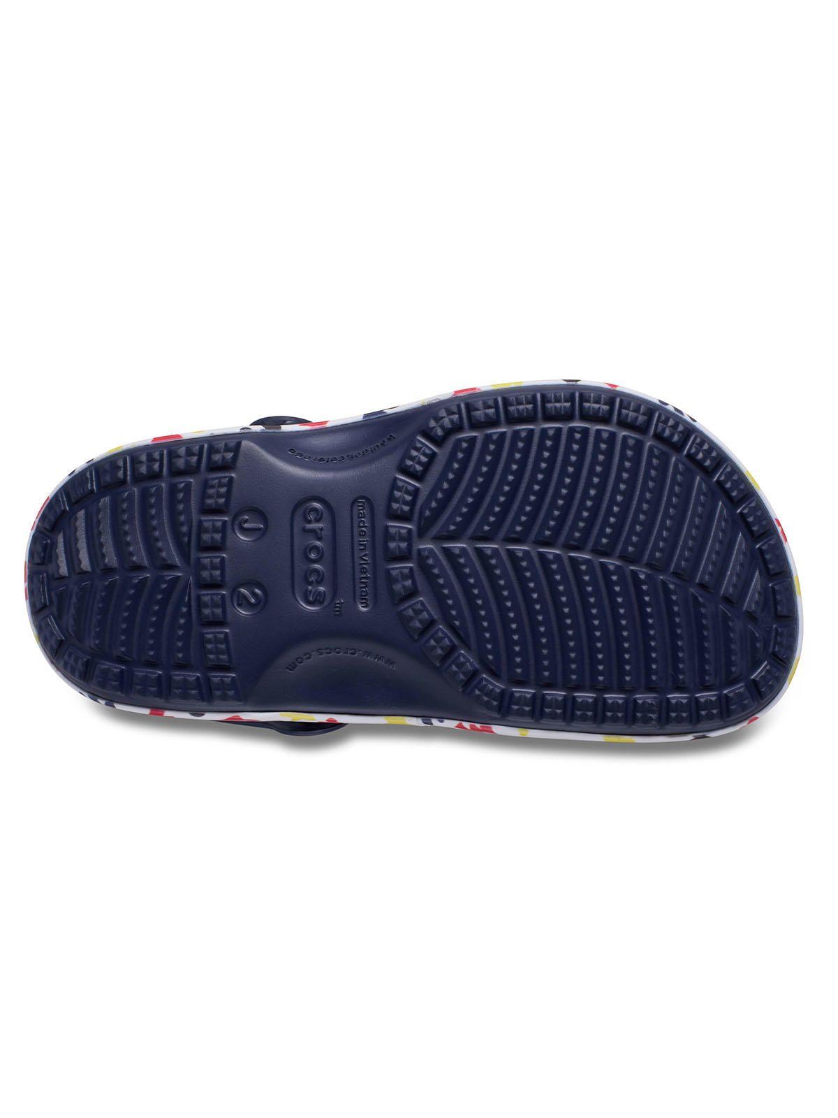Zueco Crocs Niño Classic Mickey Mouse Azul Marino-4