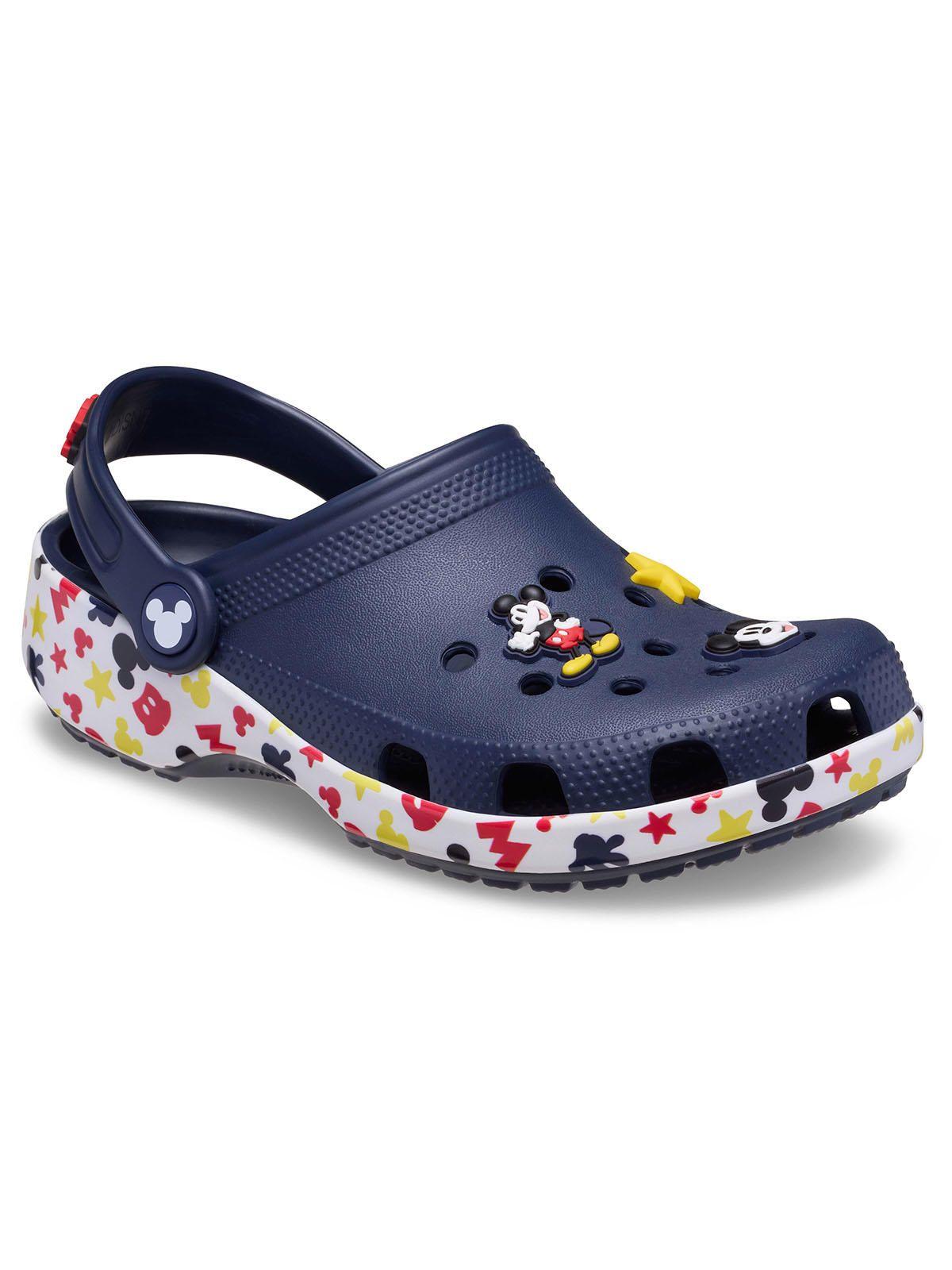 Zueco Crocs Niño Classic Mickey Mouse Azul Marino-5