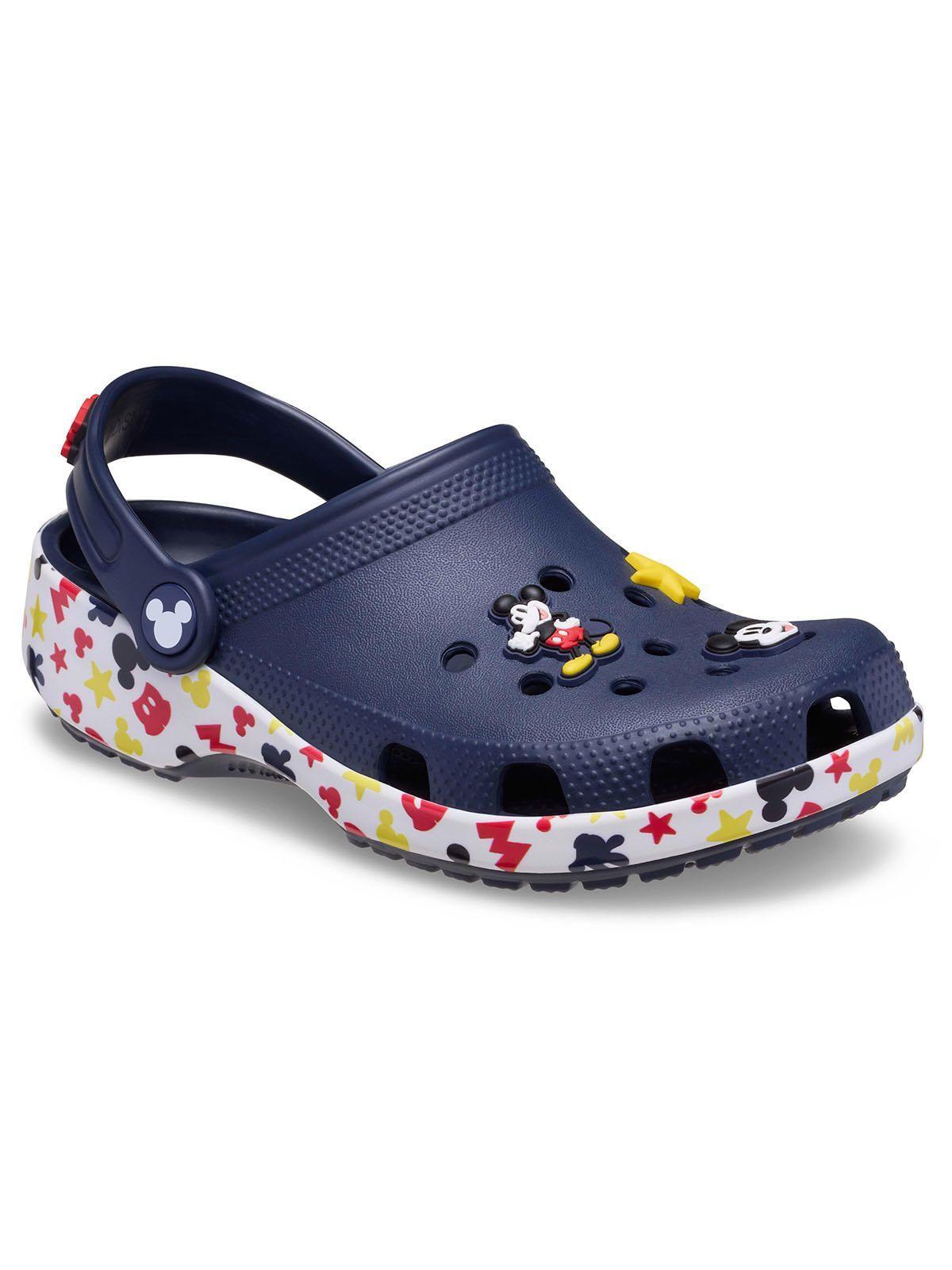 Zueco Crocs Niño Classic Mickey Mouse Azul Marino-5