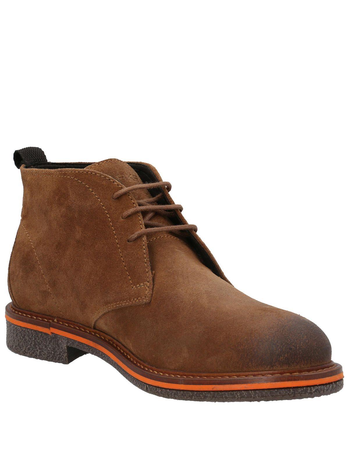 Botín Cuero Hombre Trofa Café-1