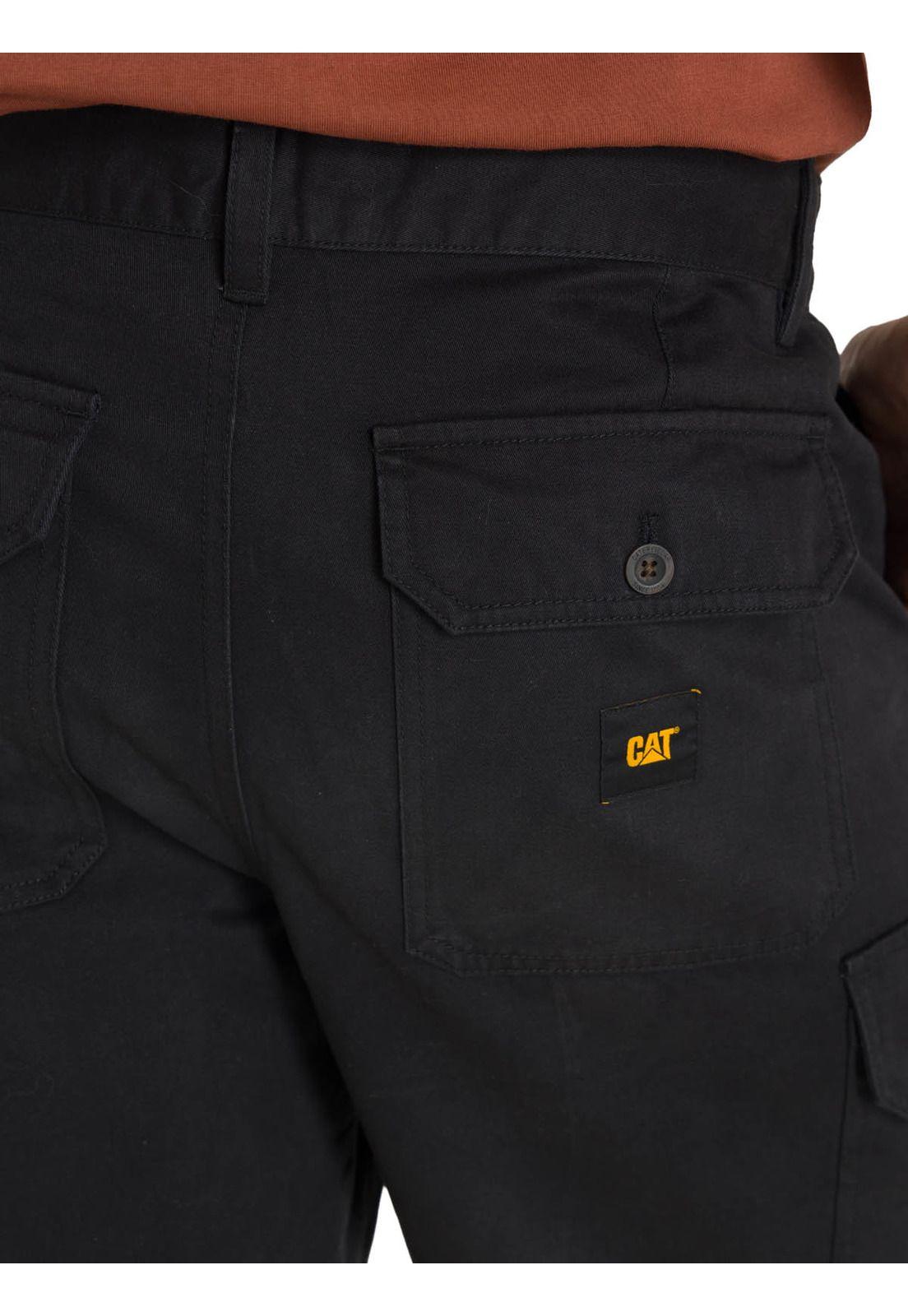 Short Hombre Cargo Negro-5