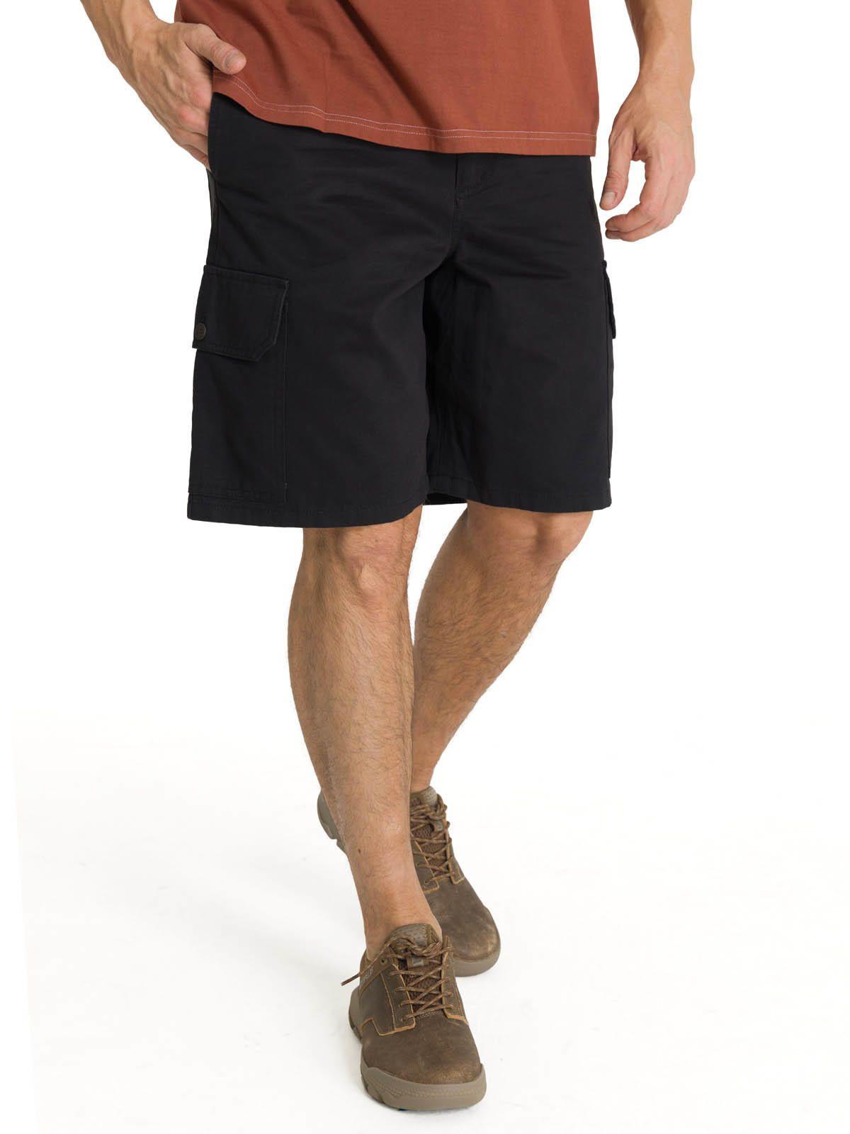 Short Hombre Cargo Negro-1