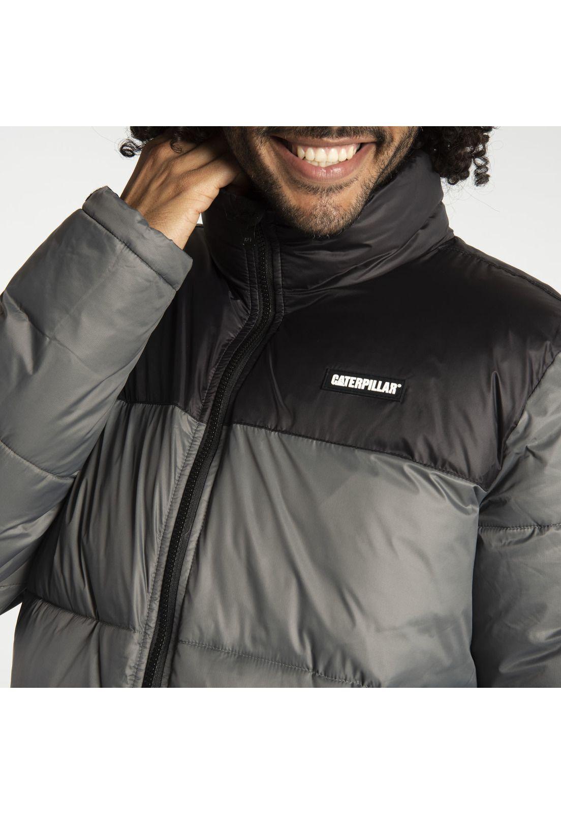 Parka Hombre Foundation Retro Syn Gris Oscuro-3