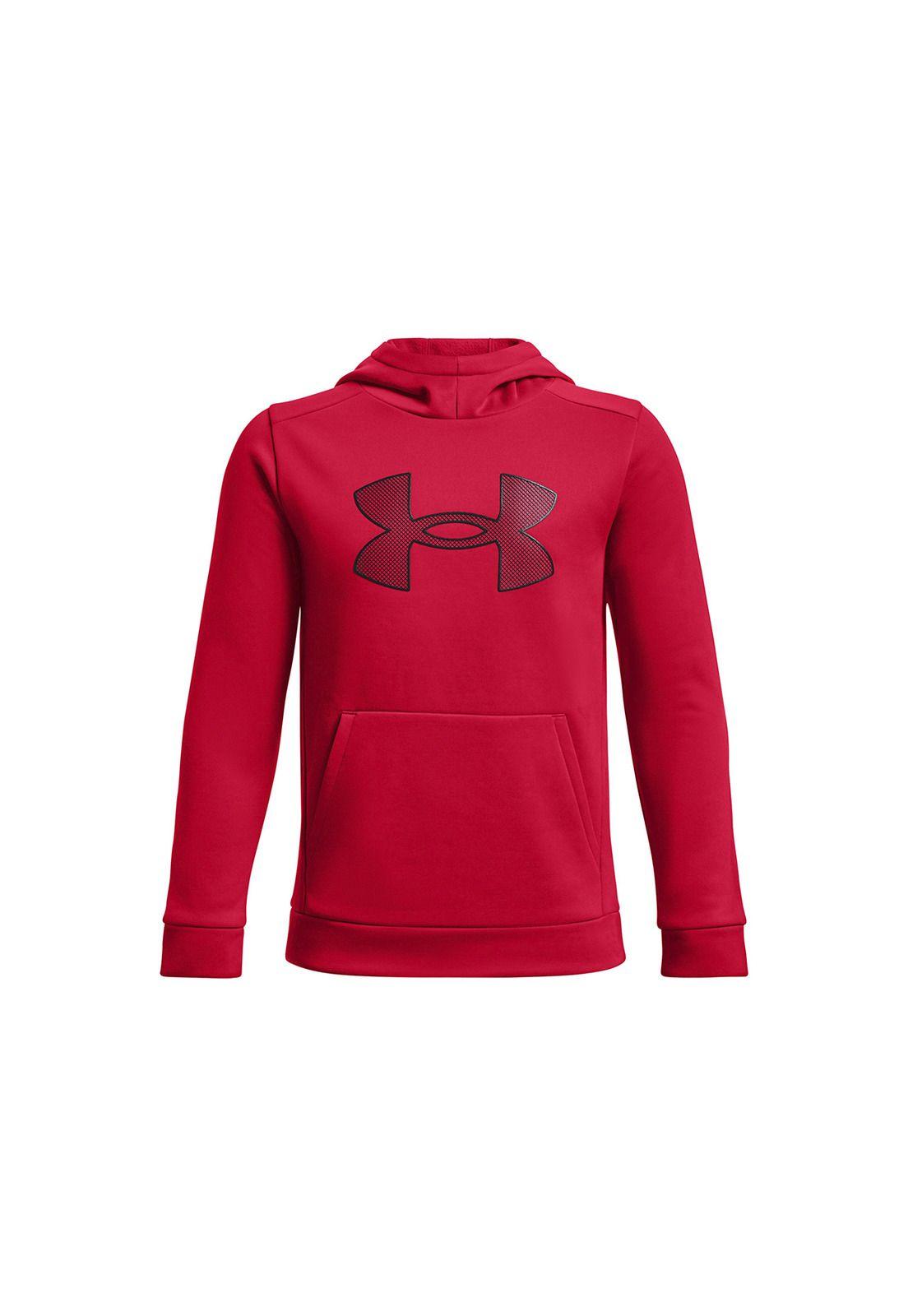 Polerón Big Logo Armor Fleece® niño Rojo-0