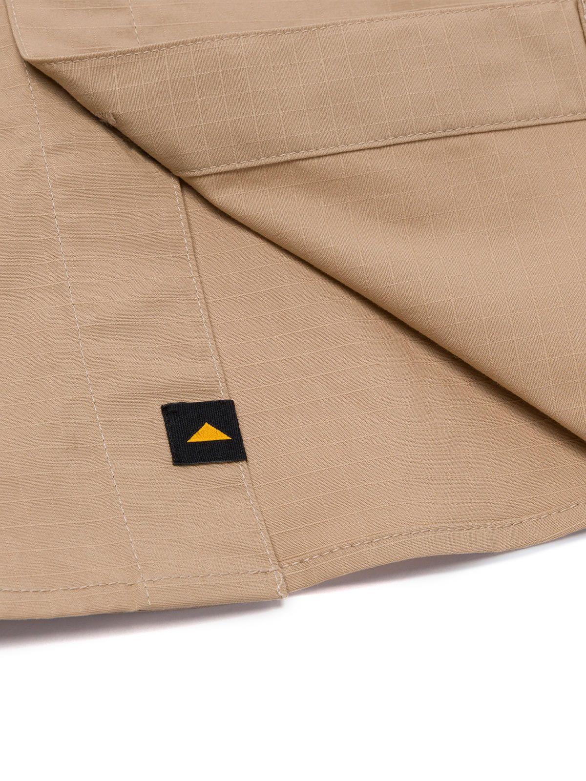 Camisa Manga Corta Hombre Utility Beige/Crudo-6