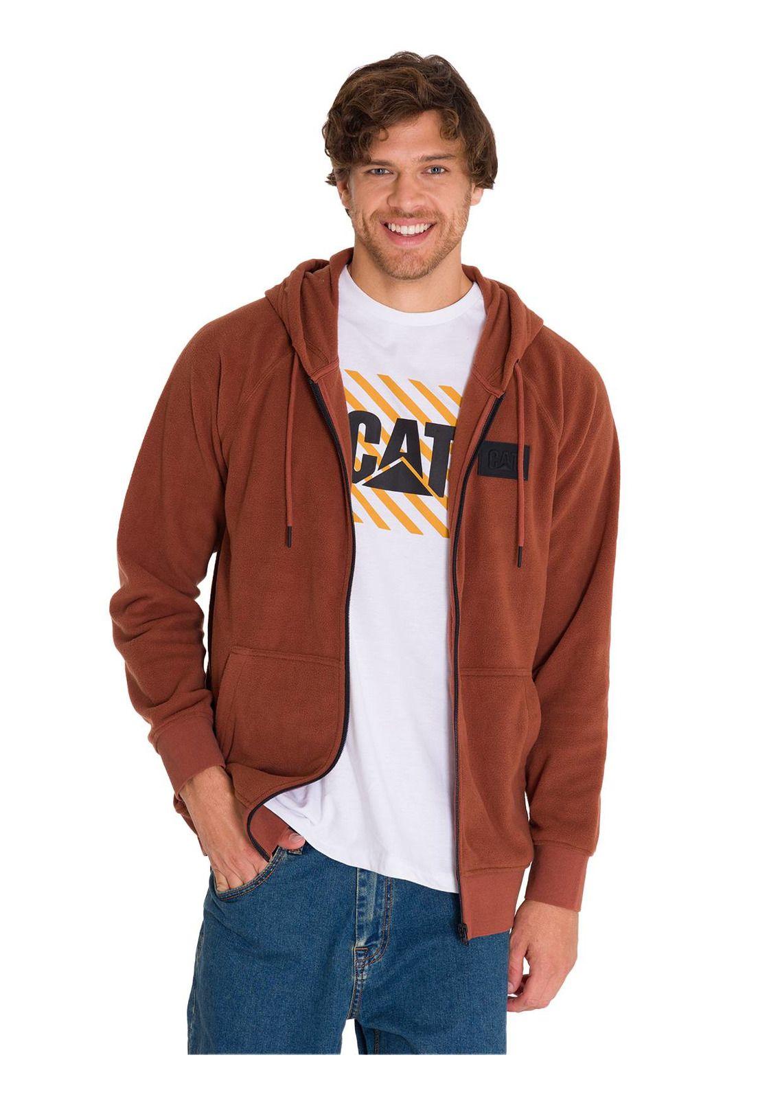 Polar Microfleece Full Zip Unisex Terracota-0