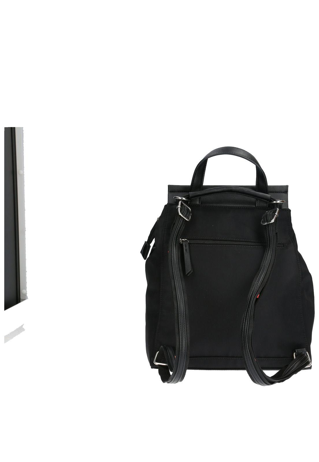 Cartera Mujer Rose Backbag Negro-2