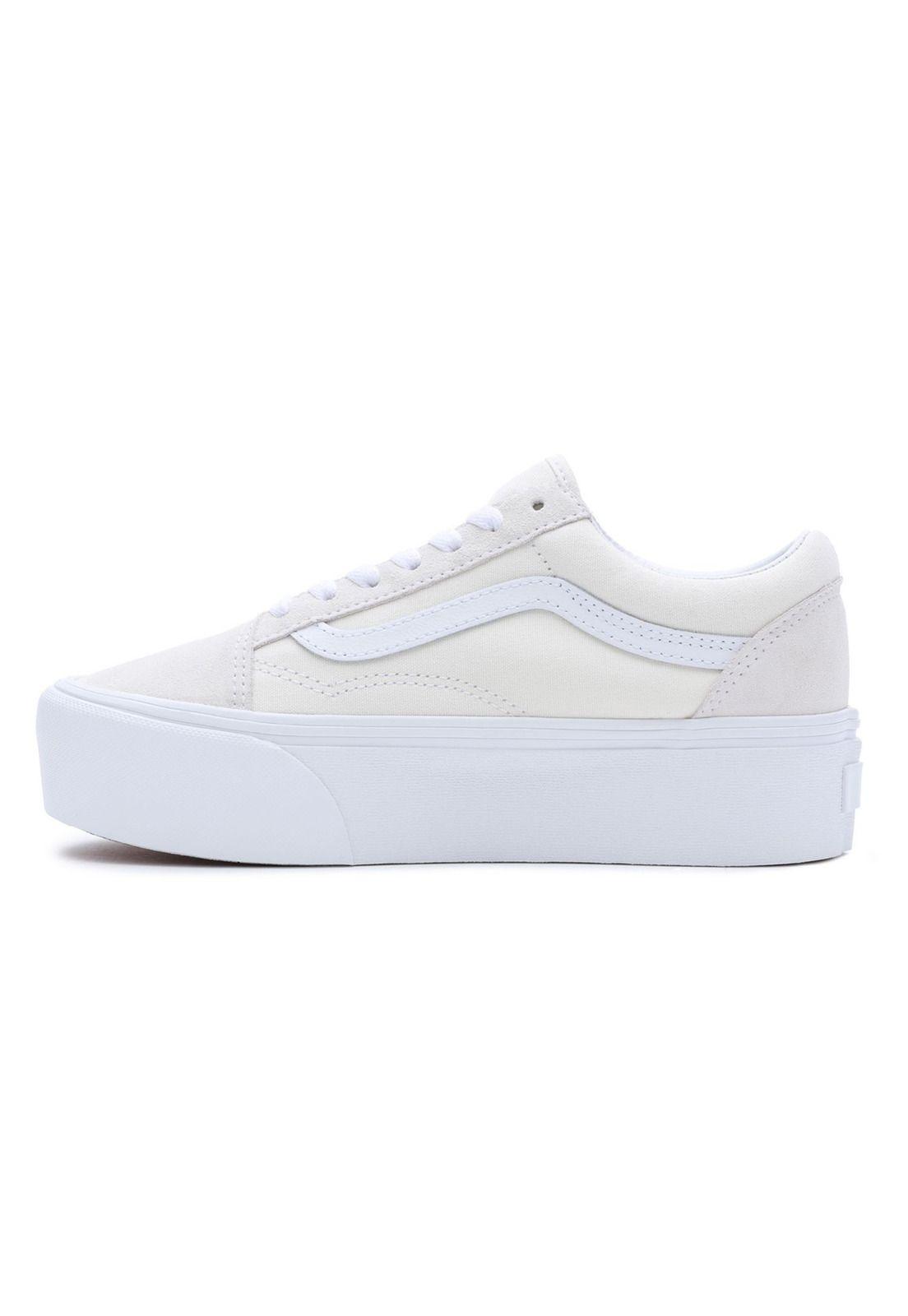 Zapatilla Old Skool Stackform Blanco Unisex-3
