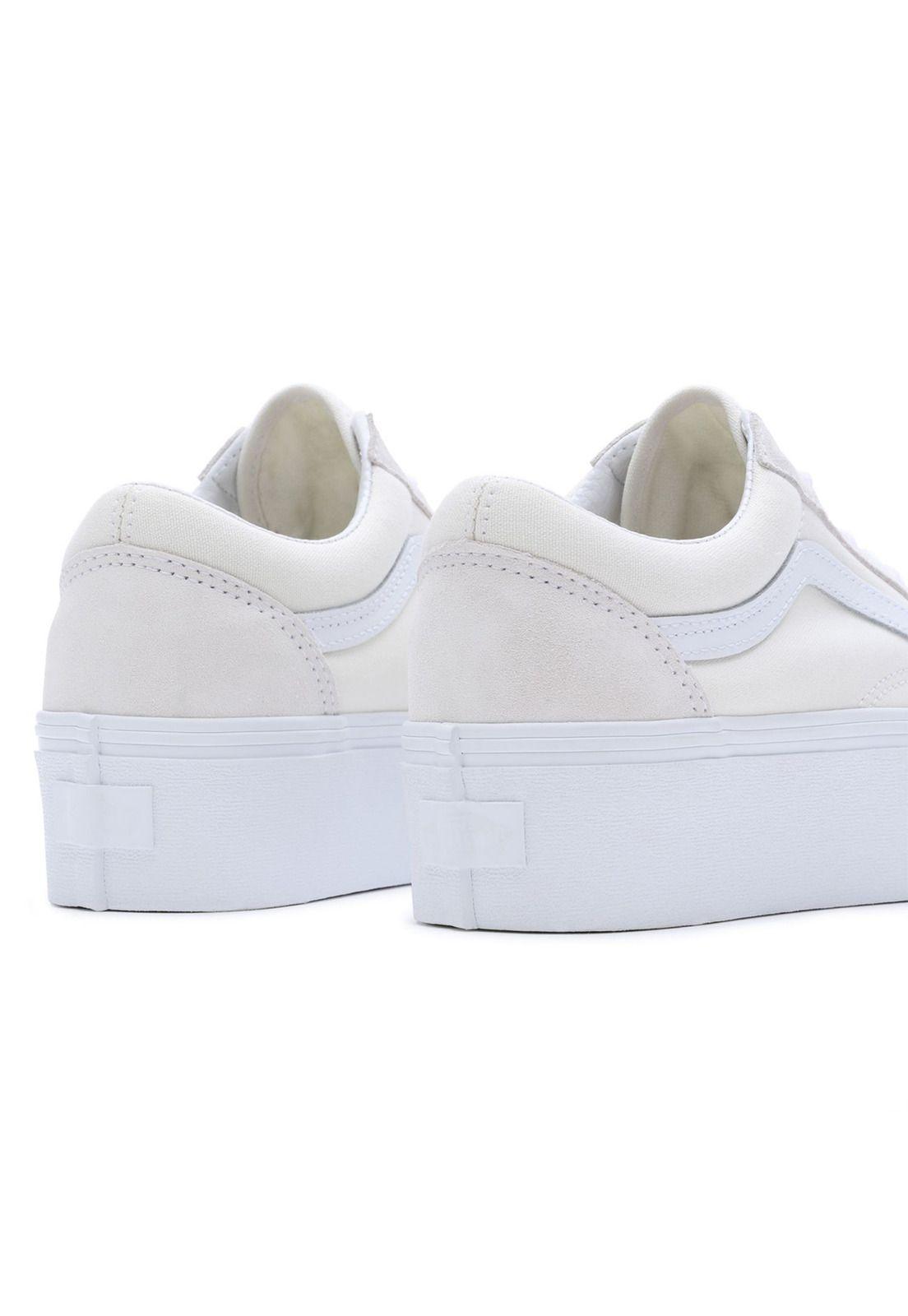Zapatilla Old Skool Stackform Blanco Unisex-4