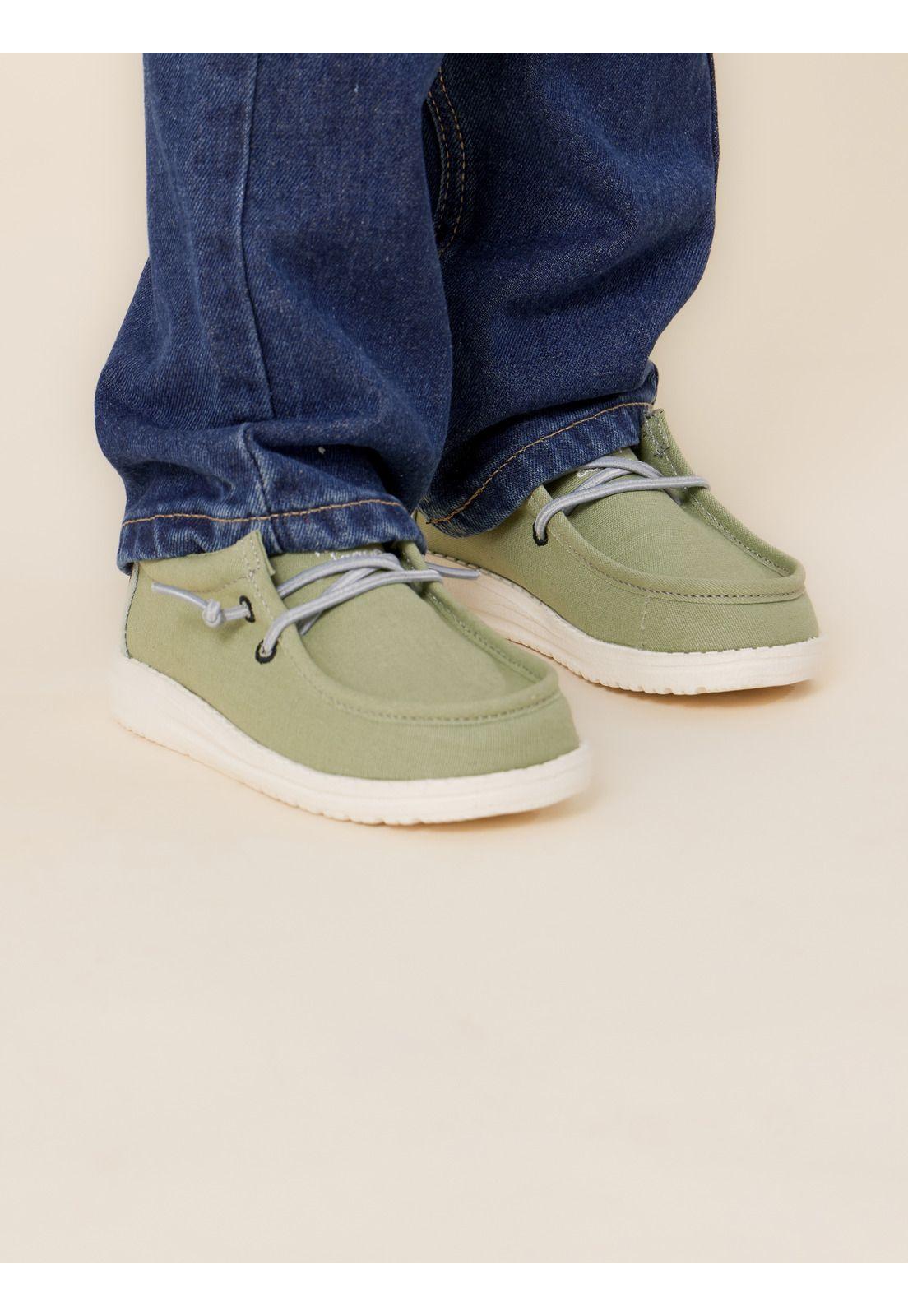 Zapatilla Verde Niño Zippa  (26-29)-1