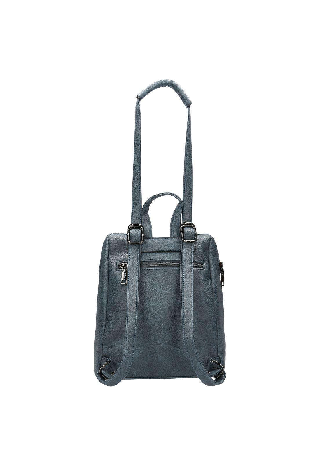 Mochila Convertible Mujer Edua Backbag Denim-2